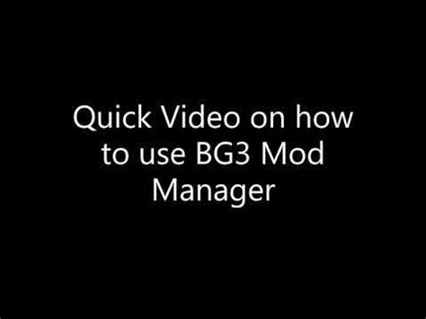 pak and then place only the edited files in the right location with the changes added. . Bg3 mod manager overrides